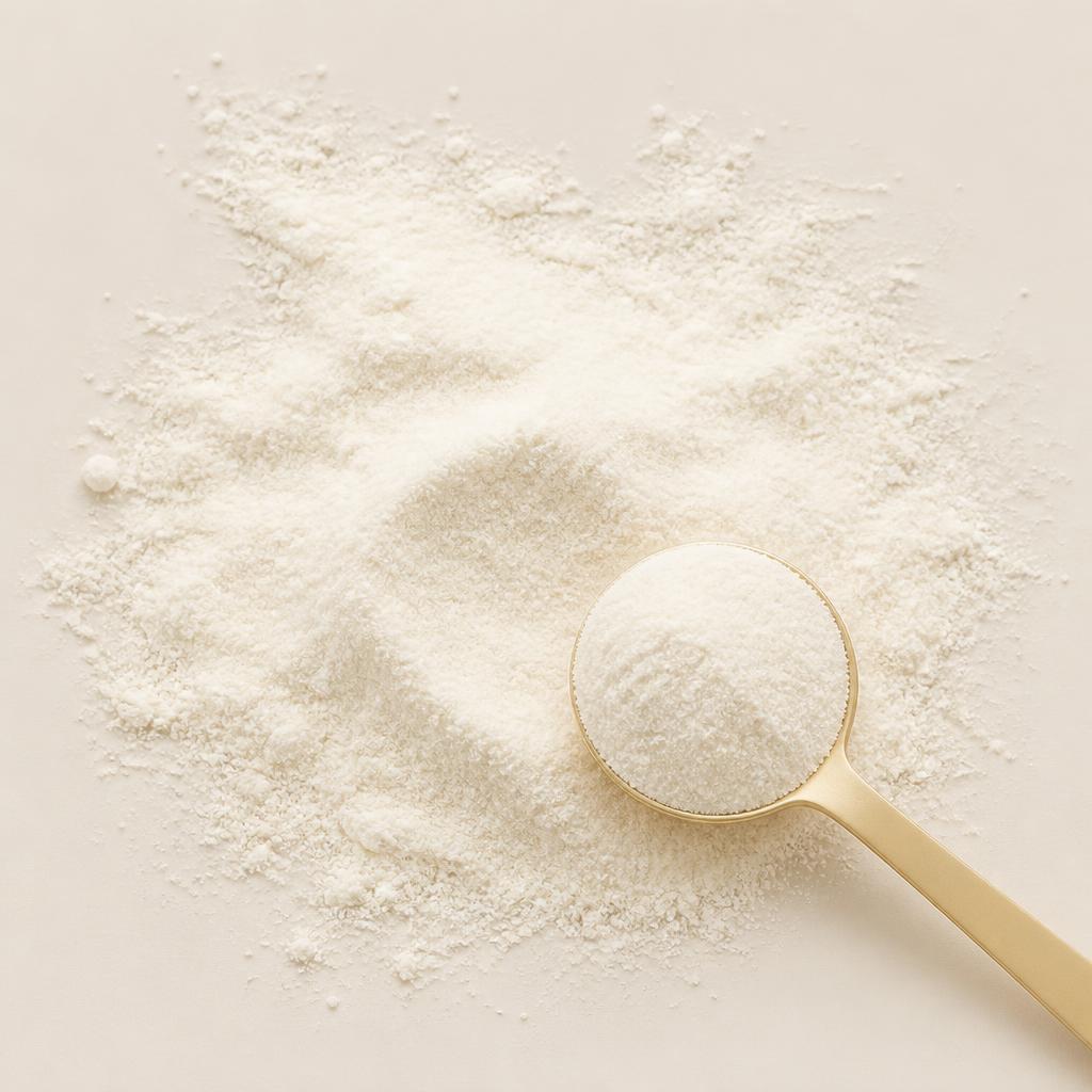 Fine white marine collagen peptide powder
