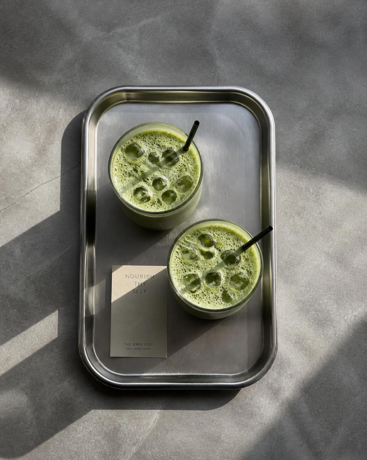 Matcha ritual on a linen tabletop